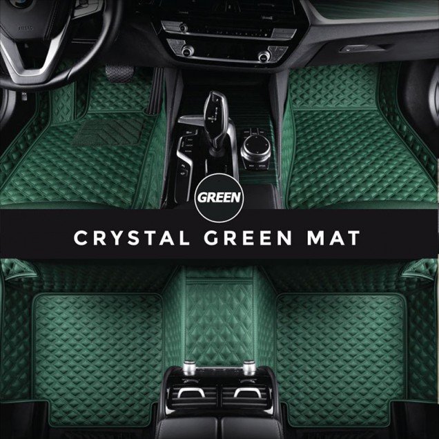 Discount Green Crystal Elite Luxury Hybrid Car Floor Mats Discount Green Crystal Elite Luxury Hybrid Car Floor Mats