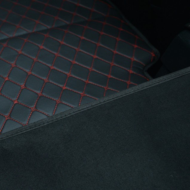 Discount Universal Diamond Car Bed - Non-Inflatable Black and Red Stitching Luxury Leather Diamond Car Bed Mattress Discount Universal Diamond Car Bed - Non-Inflatable Black and Red Stitching Luxury Leather Diamond Car Bed Mattress