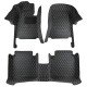 Discount Black and Beige Stitching Luxury Leather Diamond Car Floor Mats Discount Black and Beige Stitching Luxury Leather Diamond Car Floor Mats