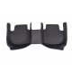 Discount Black and Black Stitching Luxury Leather Diamond Car Floor Mats Discount Black and Black Stitching Luxury Leather Diamond Car Floor Mats