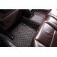 Discount Black and Red Stitching Luxury Leather Diamond Car Floor Mats Discount Black and Red Stitching Luxury Leather Diamond Car Floor Mats