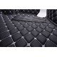 Discount Luxury Leather Diamond Stitching Car Floor Mats Discount Luxury Leather Diamond Stitching Car Floor Mats