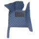 Discount Blue Luxury Leather Diamond Car Floor Mats Discount Blue Luxury Leather Diamond Car Floor Mats