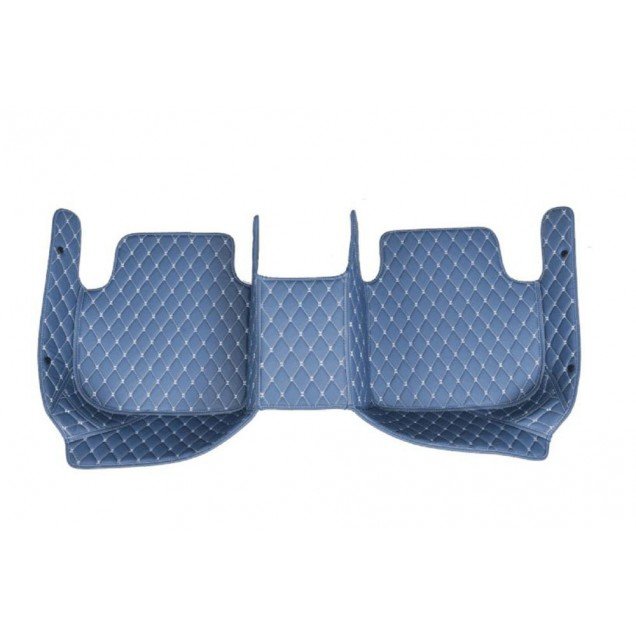 Discount Blue Luxury Leather Diamond Car Floor Mats Discount Blue Luxury Leather Diamond Car Floor Mats
