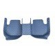 Discount Blue Luxury Leather Diamond Car Floor Mats Discount Blue Luxury Leather Diamond Car Floor Mats