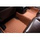 Discount Brown Luxury Leather Diamond Car Floor Mats Discount Brown Luxury Leather Diamond Car Floor Mats