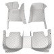 Discount Grey Luxury Leather Diamond Car Floor Mats Discount Grey Luxury Leather Diamond Car Floor Mats