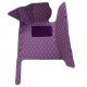Discount Purple Luxury Leather Diamond Car Floor Mats