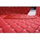 Discount Red Luxury Leather Diamond Car Floor Mats Discount Red Luxury Leather Diamond Car Floor Mats