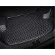 Discount Black and Black Stitching Luxury Leather Diamond Trunk Base Mats Discount Black and Black Stitching Luxury Leather Diamond Trunk Base Mats