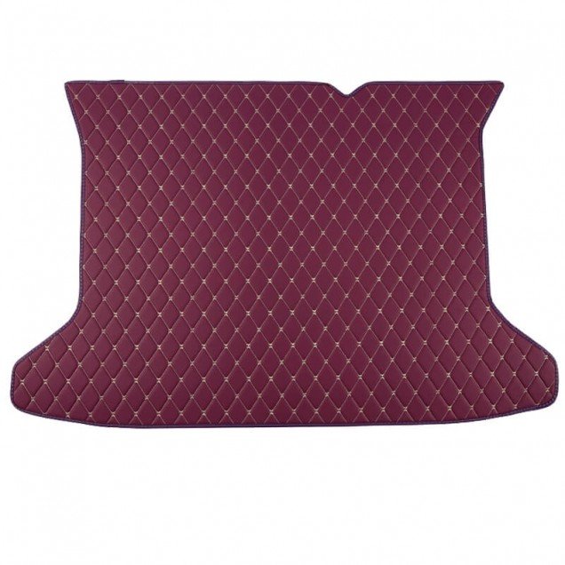 Discount Purple Luxury Leather Diamond Trunk Base Mats Discount Purple Luxury Leather Diamond Trunk Base Mats