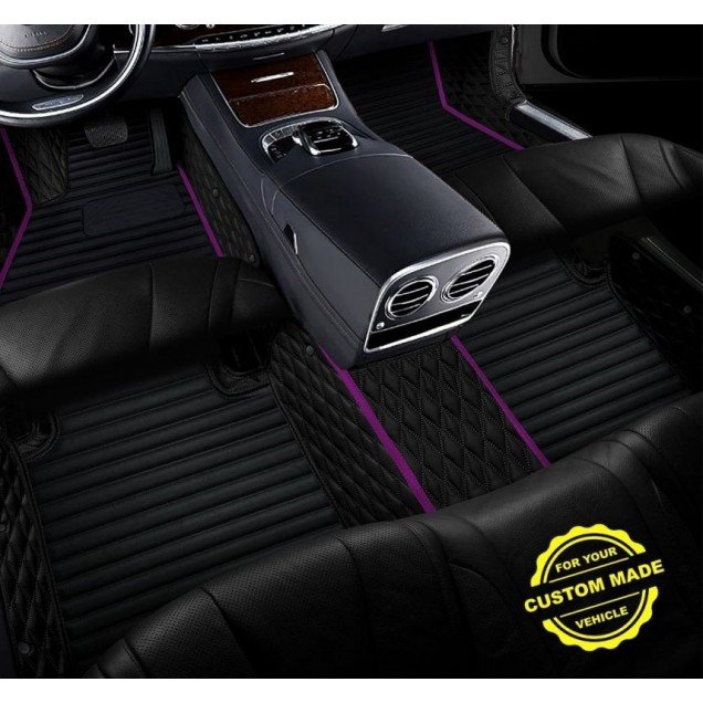 Discount Purple Hybrid Line Series Premium Car Floor Mats Discount Purple Hybrid Line Series Premium Car Floor Mats