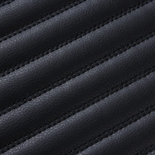 Discount Black Luxury Leather Stripe Car Floor Mats Discount Black Luxury Leather Stripe Car Floor Mats
