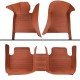 Discount Luxury Leather Stripe Car Floor Mats Discount Luxury Leather Stripe Car Floor Mats