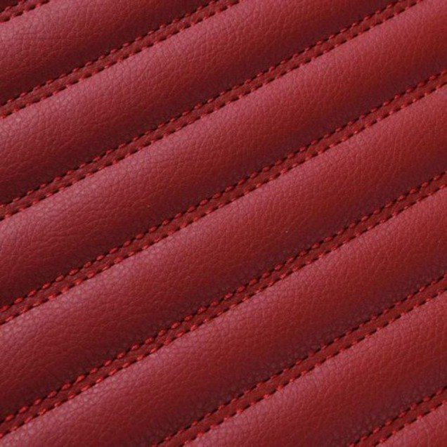Discount Maroon Luxury Leather Stripe Car Floor Mats Discount Maroon Luxury Leather Stripe Car Floor Mats