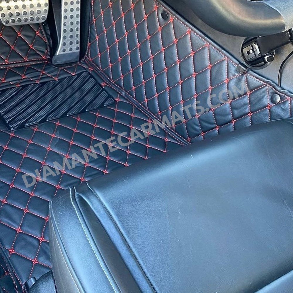 Good quality leather car mats.  it came good and fit perfect on my car.It has taken me only 10 minutes to install them by myself.