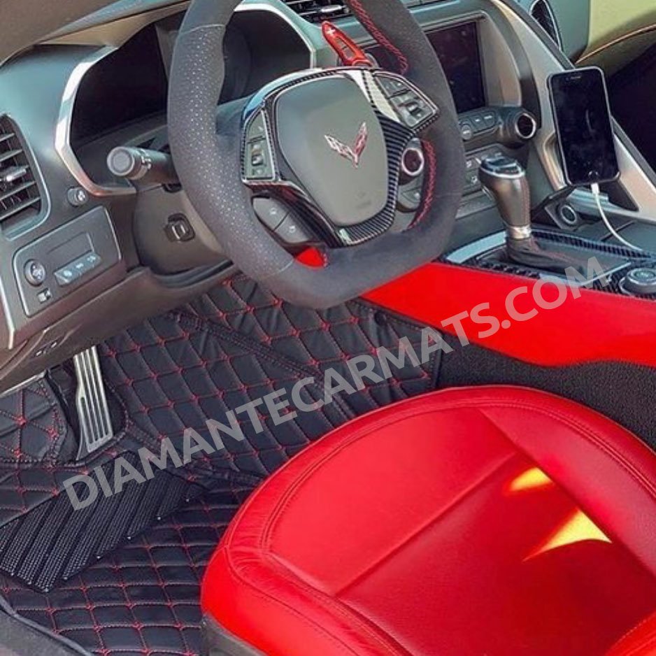 Very nice leather car mats, came custom made for my car and they fit very good. My car looks much better now. Just tested them with snow on shoes and they are waterproof