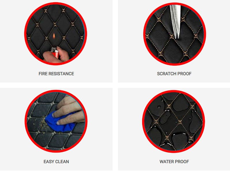 Discount Diamond Car Mats Features